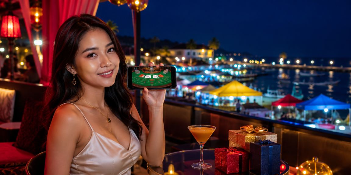 Antara muka permainan baccarat live di puma777